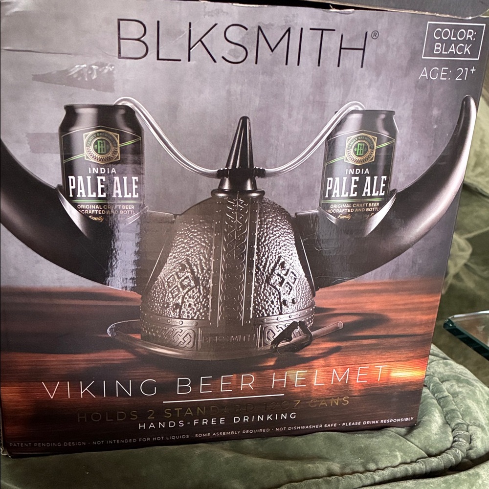 SMITH Viking Beer Helmet - Black
